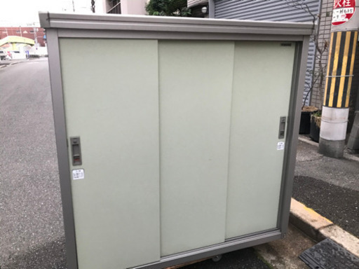 定価6万50%OFF YODOKO 鍵付き物置 ヨドコウ 美品