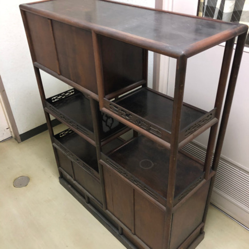 フォロー割10%値引あり　ビンテージ家具　茶棚