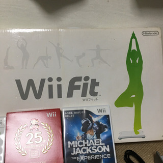 Wii本体・WiiF it・ソフト・ハンドルなどの画像