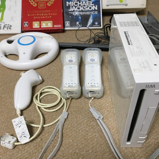 Wii本体・WiiF it・ソフト・ハンドルなどの画像
