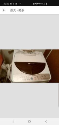 中古シャープ全自動洗濯機★６kg