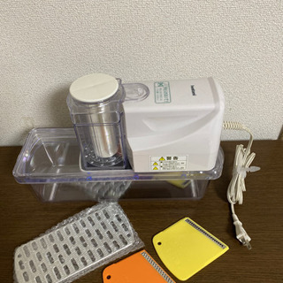 イワタニ 電動ベジタブルスライサー あっとスライス通 IFP-60A 