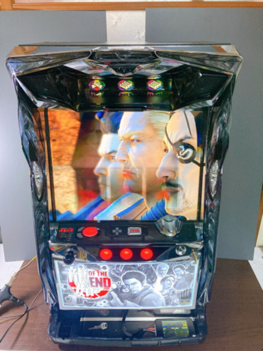 パチスロ機　実機　スロット台　龍が如く OF THE END SEGA SAMMY レアカウンター付き 本体 ドアキー 設定キー 不要機 電源OK 家庭用コンセント サミー
