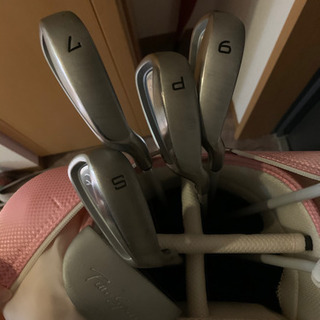 レディース用ゴルフクラブセット　8本の画像