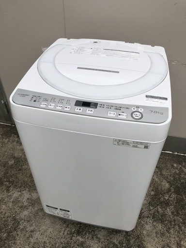 【管理KRS205】SHARP 2020年 ES-GE7D 7.0kg 洗濯機