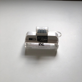 【お渡しする方決定】ガラケーの充電器　電池式　コンパクト