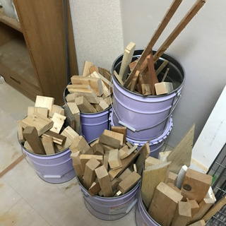木片、木材、端材　　焚火やDIYに