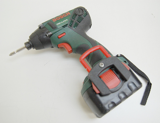 BOSCH バッテリーインパクトドライバ PDR14.4V/N バッテリ×2個 ケース付き 14.4V 動作確認済み 電動工具 ボッシュ☆ PayPay(ペイペイ)決済可能 ☆ 札幌市 清田区 平岡