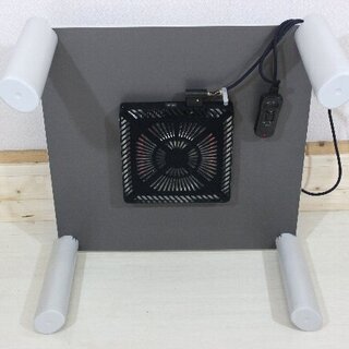 山善〇カジュアルこたつ☆DF-H752(LH)☆動作品☆75cm×75cm☆高さ35cm☆G040の画像