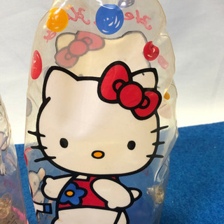 サンリオキティおきあがりこぼし　中古二個の画像