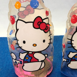 サンリオキティおきあがりこぼし　中古二個の画像