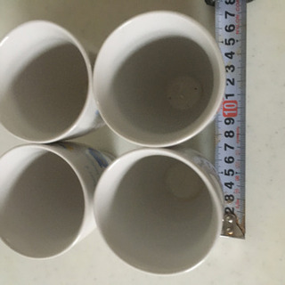 プーさん達のカップ4個　ディズニーの画像