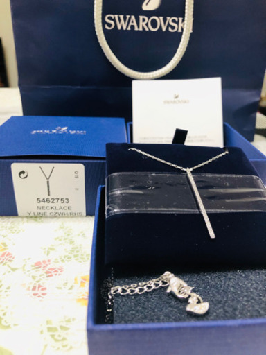 スワロフスキー　ネックレス-1