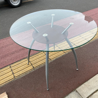 90センチガラステーブル