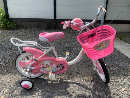 【取引終了】子供用　自転車　ブリジストンディズニープリンセス　１４インチ