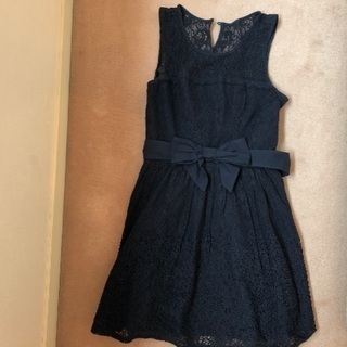お渡し済　タグ付新品　アバクロ　ネイビーワンピース　衣類　服　