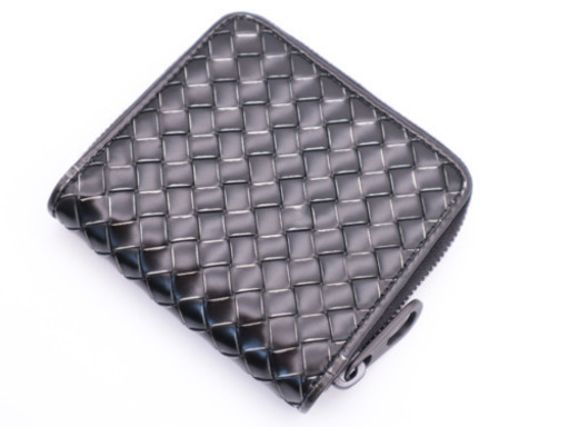 《BOTTEGA VENETA/イントレチャート二つ折り財布》 ABランク