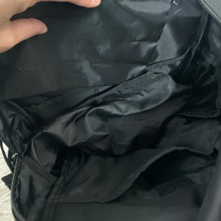 【2日間のみ使用】realdesign リュック ブラック バックパック鞄かばん ベーシックポケット多め 通勤通学、プライベートにの画像