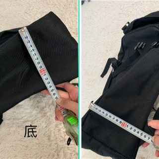 【2日間のみ使用】realdesign リュック ブラック バックパック鞄かばん ベーシックポケット多め 通勤通学、プライベートにの画像