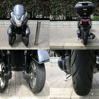 ★ワイドトレッド普通免許仕様！YAMAHAトリシティ(SE82J)GIVIトップケース付★東京/大田区【下取OK】の画像