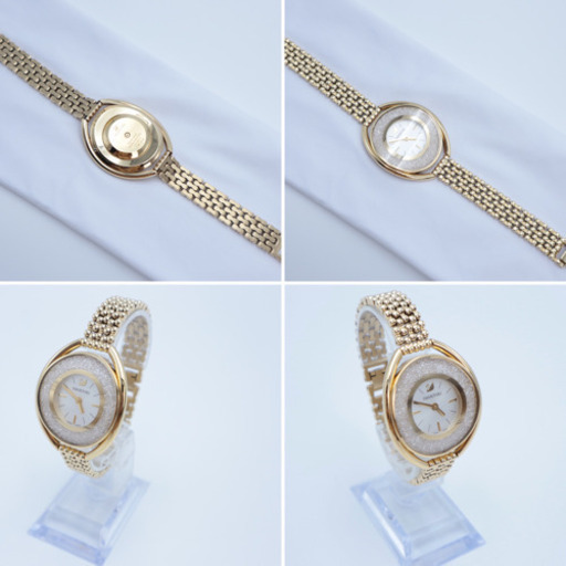 《SWAROVSKI/クリスタルライン オーバル ゴールド》5200339 AB