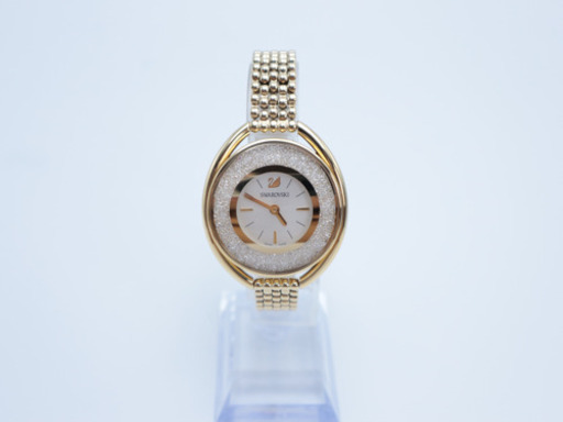《SWAROVSKI/クリスタルライン オーバル ゴールド》5200339 AB