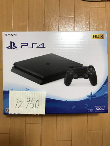 新品 プレイステーション4 通常版 ジェット・ブラック 500GB