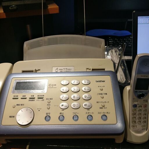 Brother ブラザー　子機一台付ファクス電話　FAX-790CL