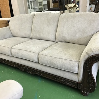 愛品館八千代店】ASHLEY アシュレイ 3人掛ソファ②【愛八SF】