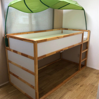 〈決定〉IKEA KURA （キューラ）1段ベッド/2段ベット