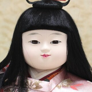 無料！弥生人形☆福鈴☆河寿作☆高さ約30cm☆女の子☆雛人形☆G053の画像