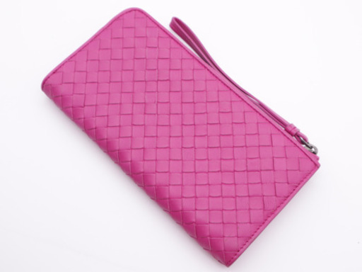 《BOTTEGA VENETA/L字ファスナー 長財布》Aランク 送料無料