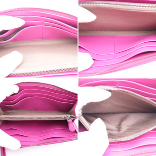 《BOTTEGA VENETA/L字ファスナー 長財布》Aランク 送料無料