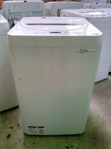 ◆安心の一年保証！洗濯機　5.0㎏　SHARP/シャープ　2018年製　ES-GE5B-T　No.035012230920　ガーランド草加