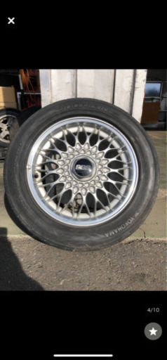 日産純正BBSアルミホイール 114.3/5H/16×6.5J+40