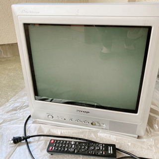 SHARP ブラウン管テレビ 17flat