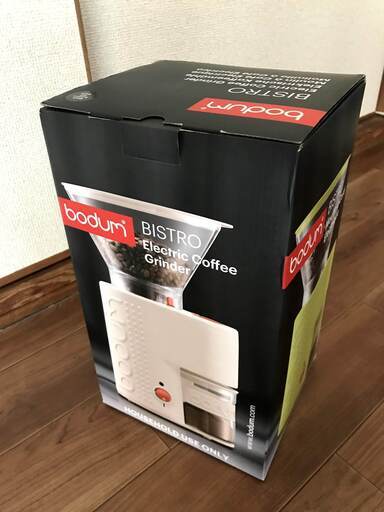 ボダム　電動コーヒーミル新品同様　黒