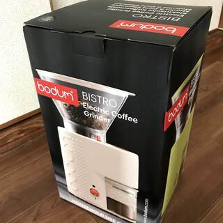 ボダム　電動コーヒーミル新品同様　黒