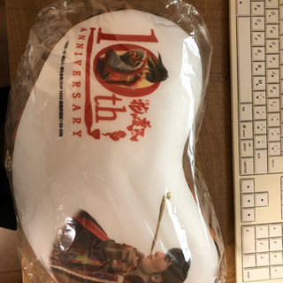 花の慶次のクッションとメモ帳　あげます