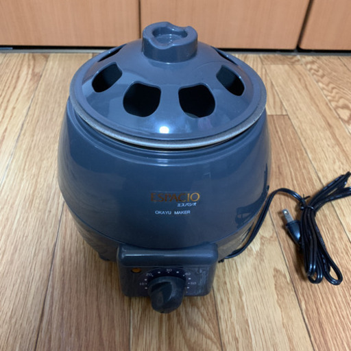 エスパシオのお粥調理器