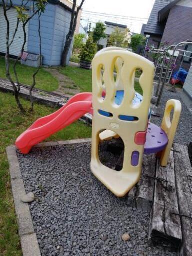 外遊び用滑り台