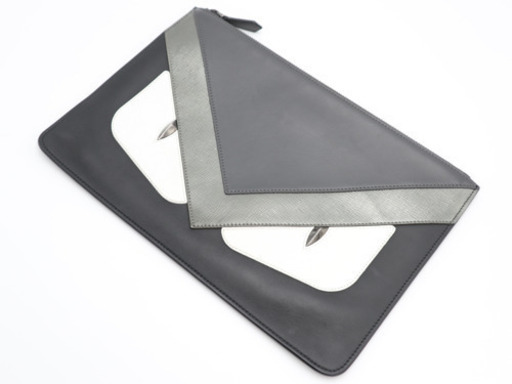 《FENDI/バッグバグズ クラッチバッグ》ABランク 7N00788FJ 袋付