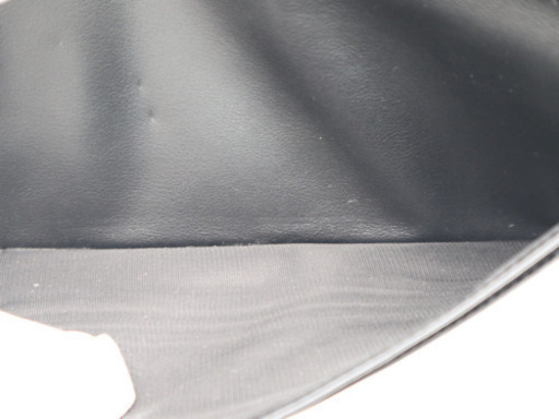 《GUCCI/二つ折り札入れ》グッチロゴプレート ブラック ABランク 送料無料