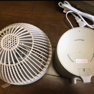 未使用　加湿器 扇風機  2way USB 電源 アロマミストファン オフィスにもの画像