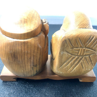 七福神 布袋 恵比寿 大黒天 木彫 置物 木彫り 運気アップ 開運 の画像