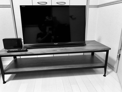 さらに値下げ！早い人優先！値下げ！SHARP32型2014年製　外付け2TB HDD テレビ台セット