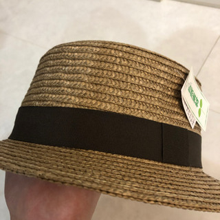 〈新品未使用〉麦わら帽子　カンカン帽子の画像