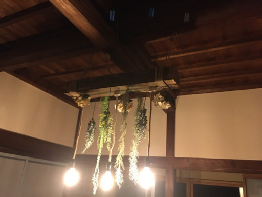 ハンドメイド　インテリア照明