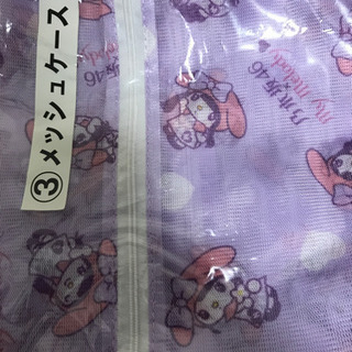 乃木坂46 マイメロ　メッシュケース セブンイレブン一番くじの画像