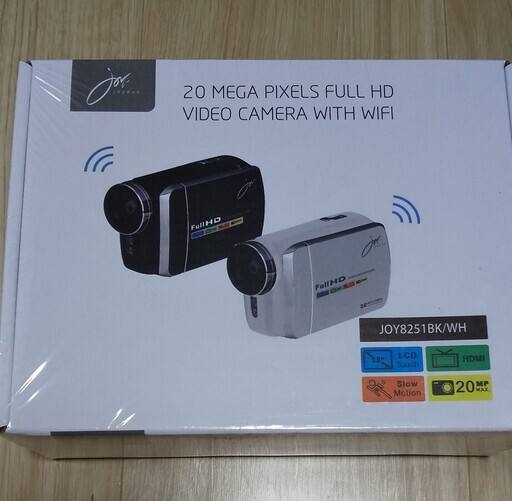 デジタルビデオカメラ JOY8251 新品未開封　ブラック